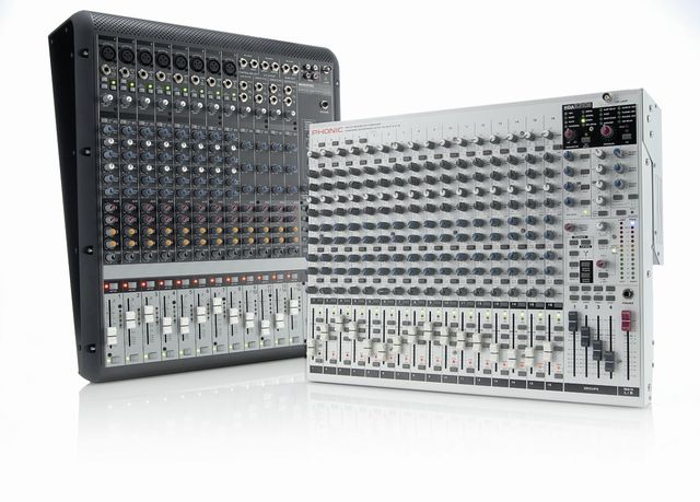 The Onyx 1620 (left) is robust, feature-packed and looks the business